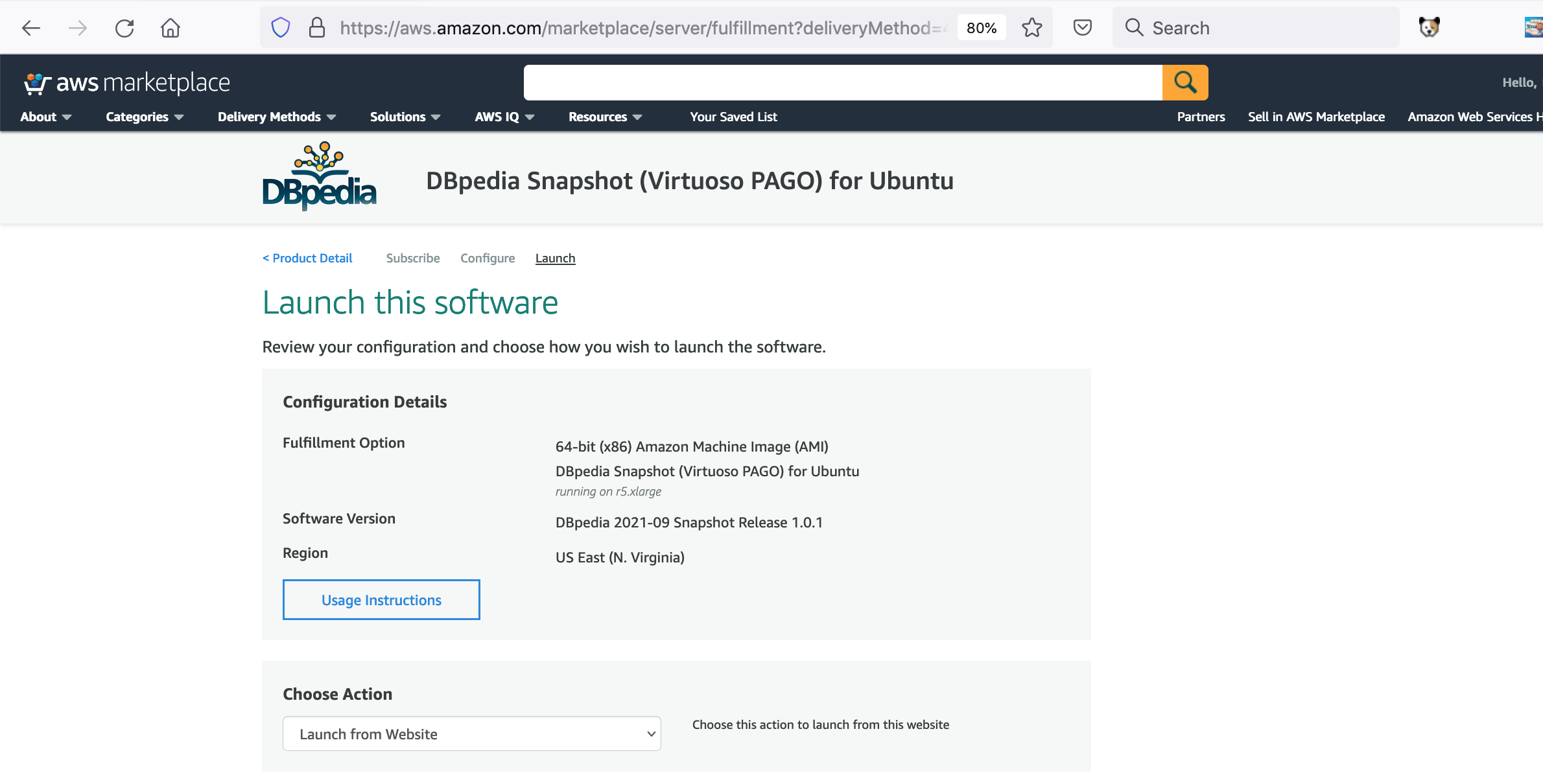 AWS Marketplace DBpedia Live (Virtuoso PAGO) now Deployed